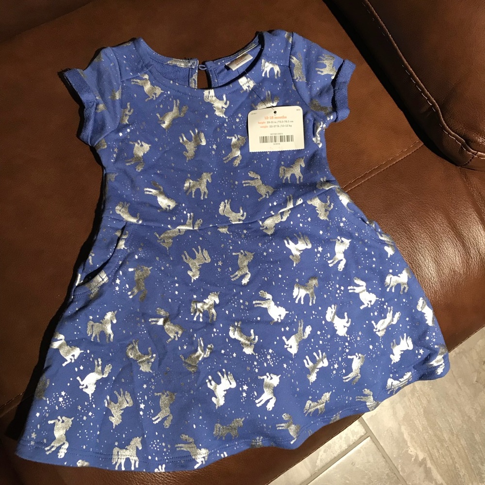 SOLD Gymboree blue dress